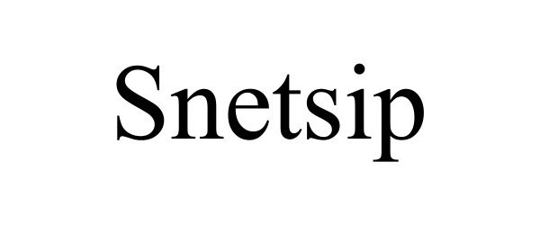 Trademark Logo SNETSIP
