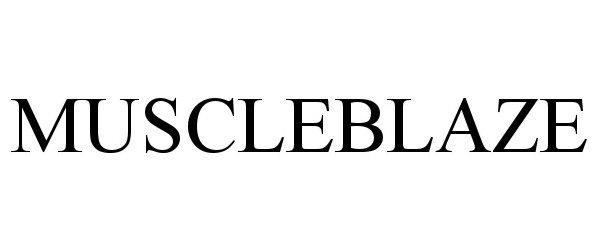 Trademark Logo MUSCLEBLAZE