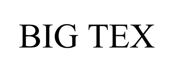 Trademark Logo BIG TEX