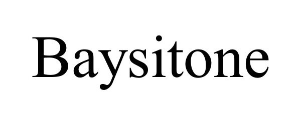 Trademark Logo BAYSITONE