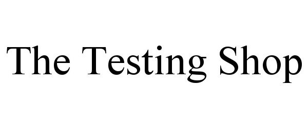 Trademark Logo THE TESTING SHOP