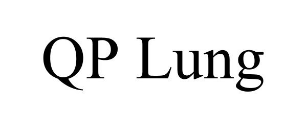 Trademark Logo QP LUNG