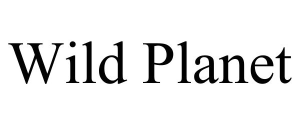 Trademark Logo WILD PLANET