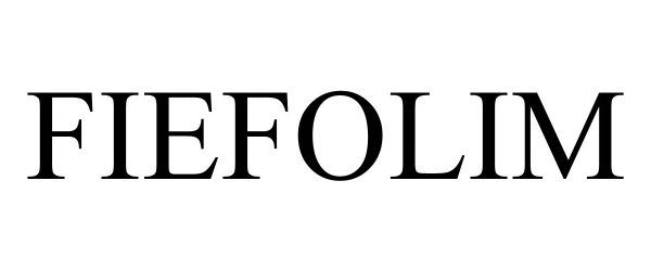 Trademark Logo FIEFOLIM
