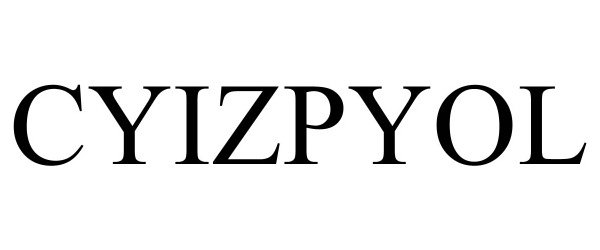 Trademark Logo CYIZPYOL