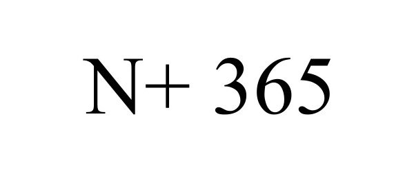 Trademark Logo N+ 365