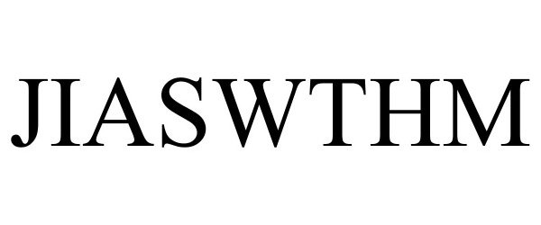 Trademark Logo JIASWTHM