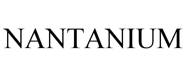 Trademark Logo NANTANIUM