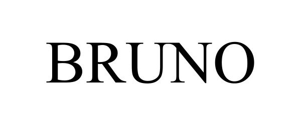 Trademark Logo BRUNO