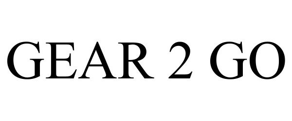 Trademark Logo GEAR 2 GO