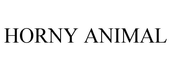 Trademark Logo HORNY ANIMAL
