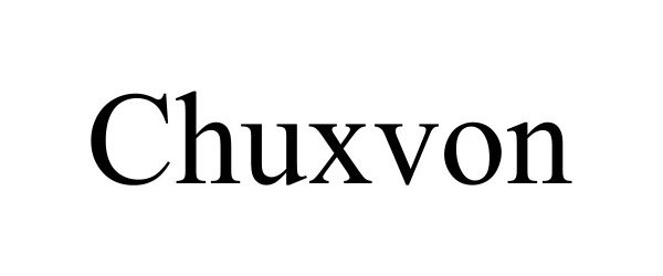 Trademark Logo CHUXVON