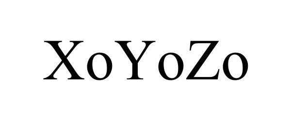 Trademark Logo XOYOZO