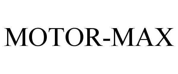 Trademark Logo MOTOR-MAX