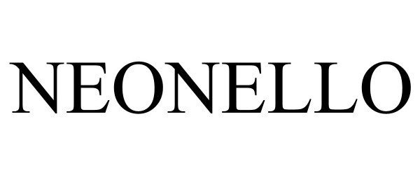 Trademark Logo NEONELLO