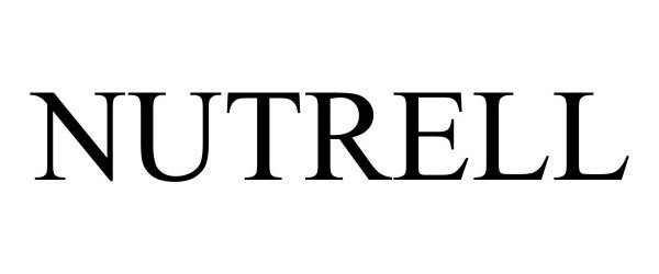Trademark Logo NUTRELL