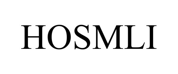 Trademark Logo HOSMLI