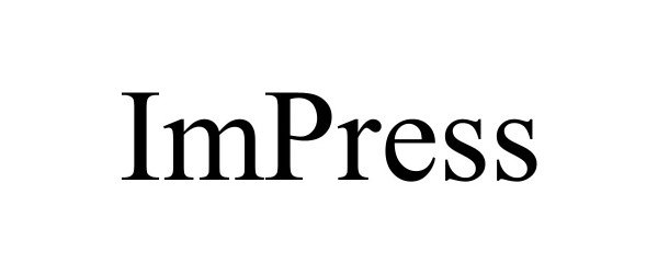 Trademark Logo IMPRESS