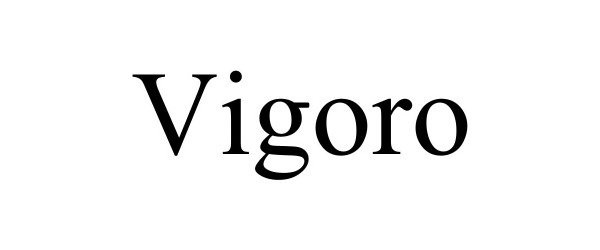 Trademark Logo VIGORO