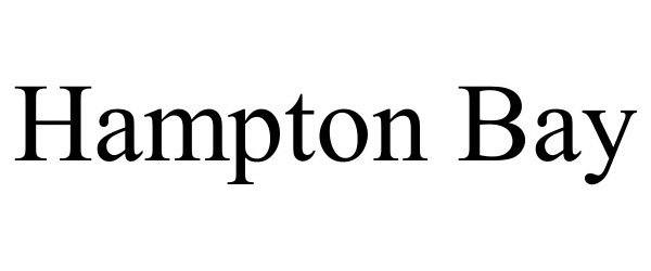 Trademark Logo HAMPTON BAY