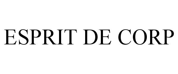 Trademark Logo ESPRIT DE CORP