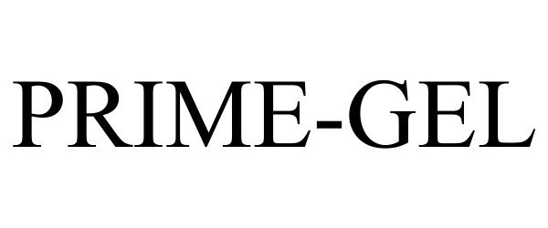 Trademark Logo PRIME-GEL