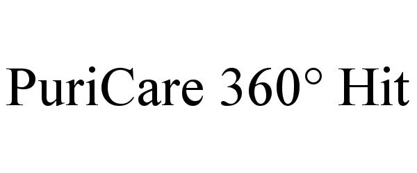 Trademark Logo PURICARE 360° HIT