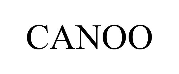 Trademark Logo CANOO