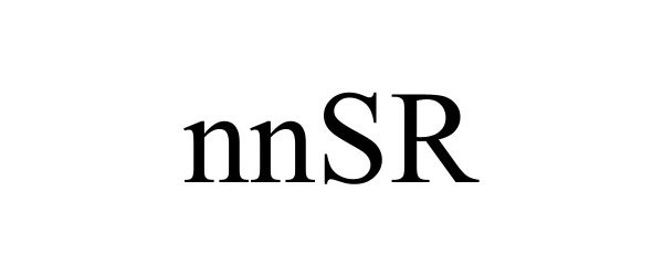 Trademark Logo NNSR