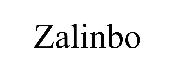 Trademark Logo ZALINBO