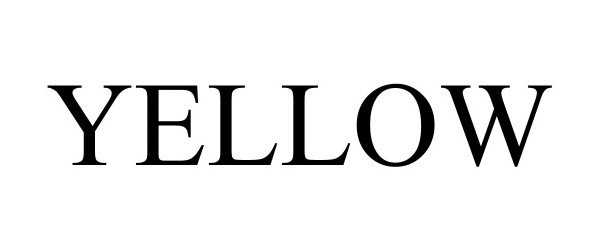 Trademark Logo YELLOW