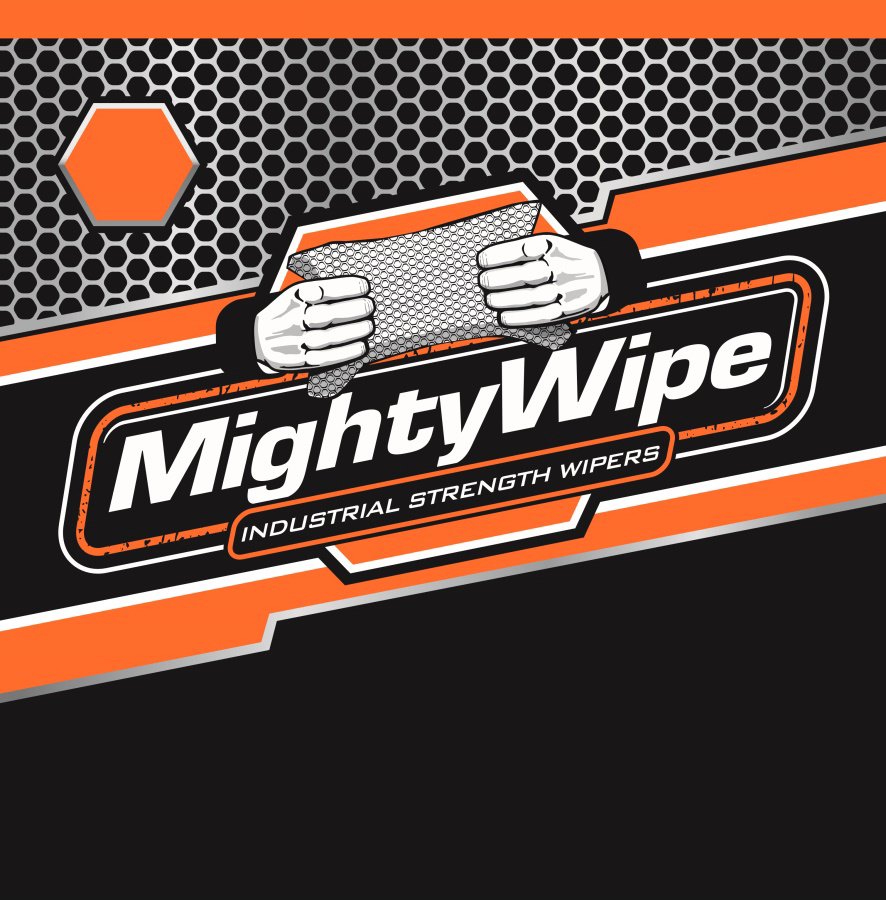 Trademark Logo MIGHTYWIPE INDUSTRIAL STRENGTH WIPERS