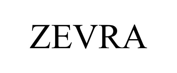 Trademark Logo ZEVRA