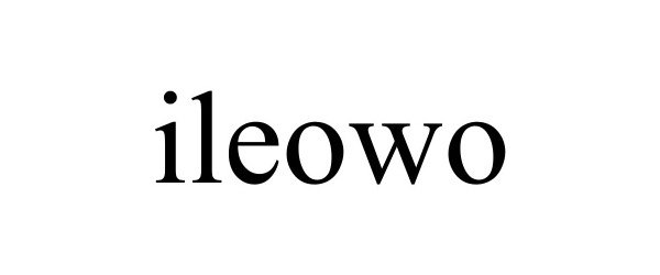 Trademark Logo ILEOWO