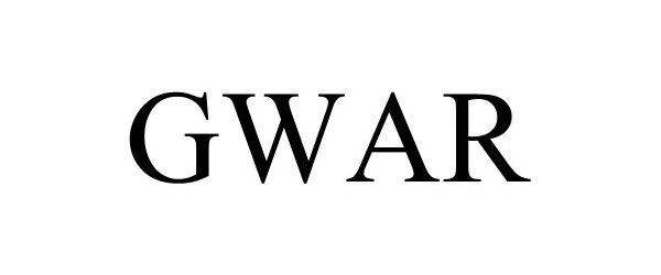 Trademark Logo GWAR