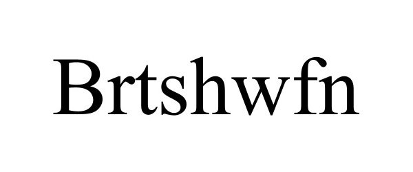Trademark Logo BRTSHWFN