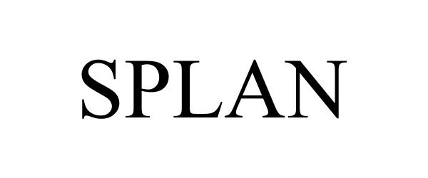 Trademark Logo SPLAN