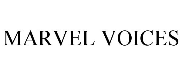 Trademark Logo MARVEL VOICES