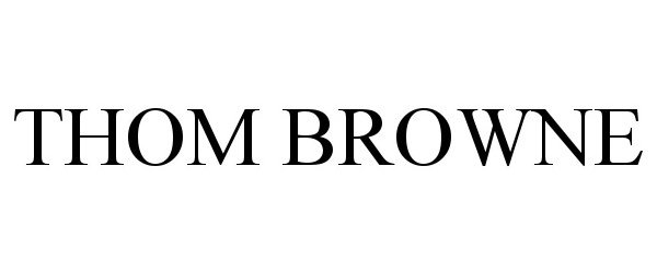 Trademark Logo THOM BROWNE