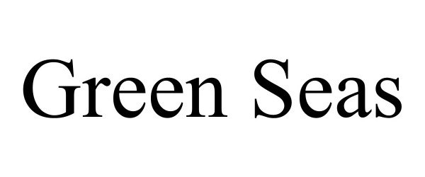 Trademark Logo GREEN SEAS