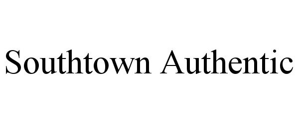  SOUTHTOWN AUTHENTIC