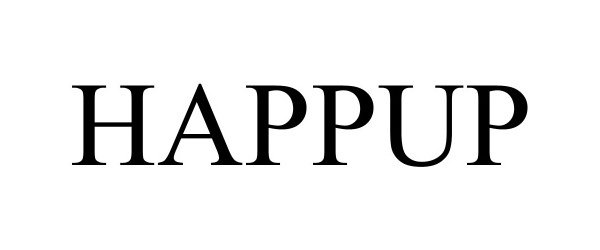 Trademark Logo HAPPUP