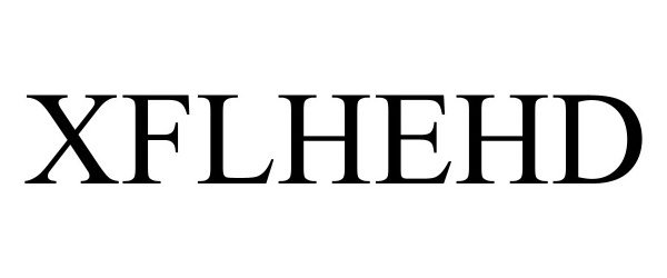 Trademark Logo XFLHEHD