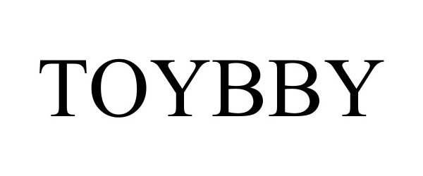 Trademark Logo TOYBBY
