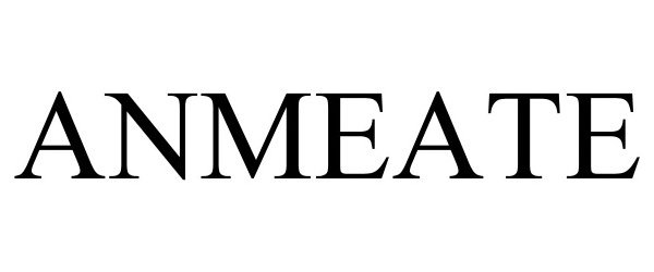 Trademark Logo ANMEATE