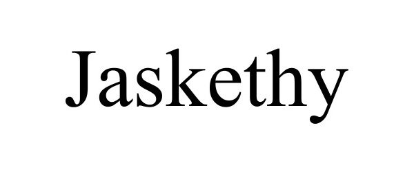 Trademark Logo JASKETHY