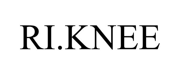 Trademark Logo RI.KNEE