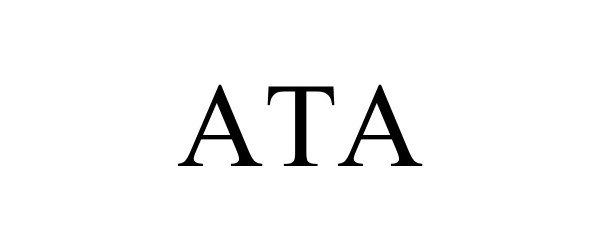 Trademark Logo ATA