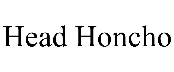Trademark Logo HEAD HONCHO