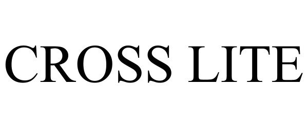 Trademark Logo CROSS LITE